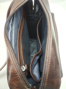 Fournisseur direct d'usine, sac bandoulière unisexe fait main pour hommes/femmes/garçons/filles, en cuir, exporté, fermeture éclair personnalisée, faible MOQ - Product Image 5