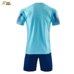 เสื้อฟุตบอลผู้ใหญ่แบบ sublimated สั่งทำได้ ลดราคาพิเศษ ชุดเต็ม 100% โพลีเอสเตอร์ รับทำโลโก้ สีตามสั่ง บริการ OEM - Product Image 2