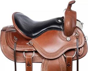 Tachuela de sillín de caballo de carreras de barril occidental de alta calidad | Tachuela de cuero de vaquero Western Pleasure Trail | Disponible al mejor precio - Product Image 5