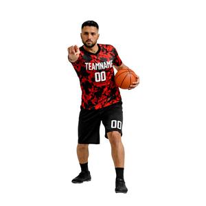 ชุดยูนิฟอร์มบาสเก็ตบอลแบบสั่งทำพิเศษ คอเสื้อแบบคอกลม แขนกุด พร้อมกางเกงขาสั้น ชุดยูนิฟอร์มบาสเก็ตบอลสั่งทำพิเศษ - Product Image 5