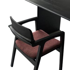 เก้าอี้รับประทานอาหารแบบเรียบง่ายเก้าอี้ไม้สำหรับร้านกาแฟเก้าอี้นอร์ดิกอินโดนีเซียเฟอร์นิเจอร์ไม้สักสำหรับเฟอร์นิเจอร์ร้านอาหาร - Product Image 6