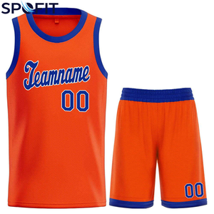 ชุดบาสเก็ตบอลแบบกำหนดเอง ระบายอากาศได้ดี แห้งเร็ว ผลิตจากโพลีเอสเตอร์ พิมพ์ลายแบบซับลิเมชั่น ชุดกีฬาบาสเก็ตบอลสำหรับทีม - Product Image 2