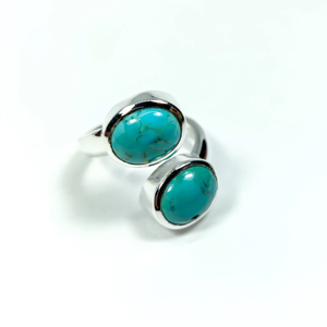 <b>Turquoise</b> <b>Ring</b> Adjustable <b>Ring</b> 925 Silver Gemstone <b>Ring</b> Handmade Statement Jewelry Natural <b>Turquoise</b> <b>Ring</b> - Product Image 3