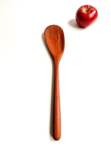 Cuchara de servir de madera, accesorios de cocina ecológicos, cuchara larga de madera para mezclar y servir, cuchara de madera. - Product Image 5