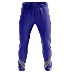 Men's Gray Blue Color Blocking for Shirt Elastic Waist Matching Pants Polyester/Cotton Blend Quick Dry Sportswear for All - Product Image 4