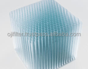 Panal de abeja corrugado de rejilla rectificadora de polipropileno y cloruro de polivinilo con forma hexagonal para hoteles y automóviles - Product Image 2