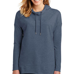 High Quality Eco-Friendly Lightweight Breathable Polyester/Cotton Fleece Double-Layer Oversized <b>Pullover</b> Hoodie Long <b>Men's</b> - Product Image 4