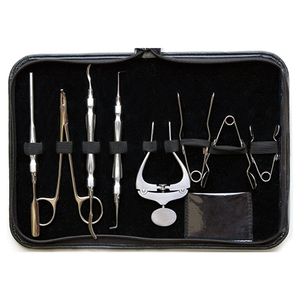 Kit Dentale Veterinario Premium 8 Pezzi per Conigli e Roditori, Set di Dilatatori, Incisori e Pinze in Acciaio Inox per Animali Esotici - Product Image 1