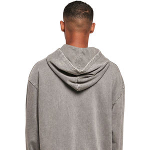 Nouvelle Collection 2026 – Sweat à Capuche Délavé Acide Homme Personnalisé, 100% Coton Écologique, Style Streetwear – Meilleure Vente - Product Image 6