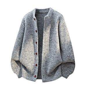Cardigan pour homme 100% coton, tricoté de haute qualité, tricot sur mesure, qualité supérieure, cardigan tricoté sur mesure pour homme - Product Image 6