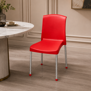 Modern Ergonomic Stackable Plastic <b>Dining</b> <b>Chair</b> for Living Room & Home Office Use in Apartments & Hotels - Product Image 5