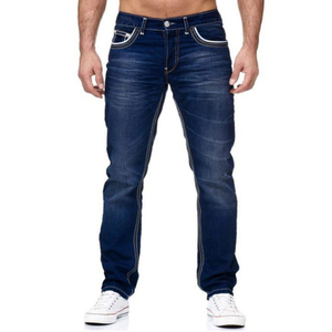 Nouveau Jean Cargo en Denim Tendance pour Homme – Qualité Supérieure, Coupe Droite, Extensible, Tissé Uni – Idéal Été Automne - Product Image 2