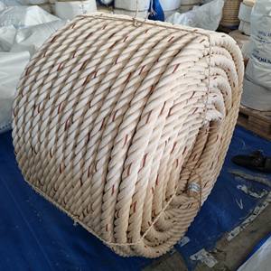 Cuerda de pesca PP La mejor calidad, cuerda de danline de 4 hilos PP, cuerda de embalaje 16MM 18mm Anti-UV, cuerda trenzada PP 10mm al por mayor - Product Image 6