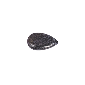 Pierre précieuse en forme de poire de 7,2 carats, 20x11mm, en os de dinosaure, non montée - Product Image 4