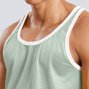 Camiseta sin Mangas para Hombre con Logotipo y Color Personalizados, Transpirable, para Vacaciones en la Playa, Chaleco sin Mangas para Hombre - Product Image 6