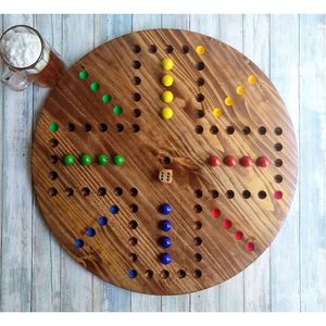 Juego de Mesa de Madera Jackaroo, Juego de Mesa de Estrategia Profesional para 4 Jugadores, Logotipo Personalizado, Juego de Rompecabezas Educativo para Reuniones Familiares - Product Image 6