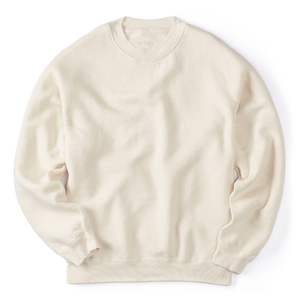 Women Mock Neck Sweatshirt <b>Drop</b> Shoulder Oversized Top - Product Image 3