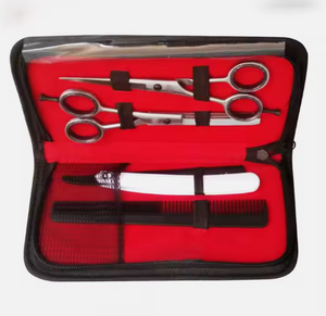 Kits de ciseaux de coiffure, 25 ensembles de ciseaux de coiffure en acier inoxydable, ciseaux professionnels pour barbier - Product Image 3