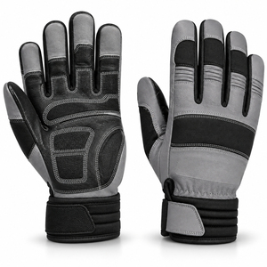 Gants en cuir pleine fleur offrant une protection robuste des mains, une construction solide et des performances confortables pour les travaux lourds - Product Image 2
