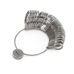 High Quality Stainless Steel Finger Ring Sizer 2mm with Numbers for Jewelry Casting and US/UK Standards Jewelry <b>Tools</b> Equipment' - Product Image 1