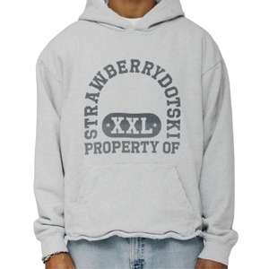 Unisex Heavyweight <b>Fleece</b> Pullover Hoodie Custom Logo 100% Cotton Silk Screen Printed Embroidered <b>Black</b> Oversized Solid Winter - Product Image 1