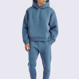 Survêtement d'hiver tendance pour homme, design personnalisé, prix abordable, en molleton de coton épais - Product Image 2