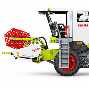 CaDA C61508 CLAAS Dominator 370 Moissonneuse-batteuse en blocs de construction 4567 pièces Modèle de véhicule agricole à l'échelle 1:17 Présentoir de collection - Product Image 3