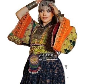 Latest Design 2026 Long Frock Maxi Style Afghan Culture Stylish Afghani <b>Dress</b> <b>Suit</b> Set Embroidery Logo Printing <b>Dress</b> <b>for</b> <b>Women</b> - Product Image 1