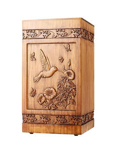 Urnas de Cremación de Madera Marrón Hechas a Mano, Estilo Americano Moderno, Decorativas para Funerales y Entierros, Artículos Funerarios Premium, Logotipo Personalizado - Product Image 6