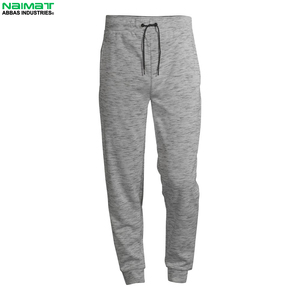 Pantalon de jogging à empiècements pour homme, vêtement de sport chaud en polaire pour entraînement et mouvement actif - Product Image 3