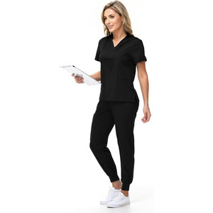 เสื้อกาวน์แพทย์แบบคลาสสิกสีขาว ผ้าฝ้าย ยูนิเซ็กซ์ สำหรับบุคลากรทางการแพทย์และพยาบาล พร้อมคุณสมบัติตรวจจับเข็มและเย็บต่อผ้าแบบไร้รอยต่อ - Product Image 5