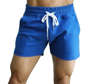 Pantalones Cortos de Algodón con Forro de Rizo, Talla Europea Personalizada por el Fabricante, Pantalones Cortos para Hombre de Talla Grande - Product Image 1