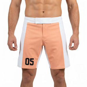 Shorts Sublimados de MMA para Hombre, Shorts de Entrenamiento para Luchadores de MMA con Cinturilla, Shorts de MMA Transpirables de Secado Rápido - Product Image 1
