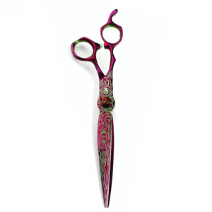Titan - Tijeras de Peluquería Profesionales Nuevas, Tijeras de Entresacar, Acero Inoxidable Japonés 440c - Product Image 5