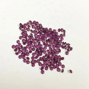 พลอยโกเมน rhodolite สีม่วงธรรมชาติขนาด3.5มม. เพชรพลอยเจียระไนแบบเจียระไนละเอียดสูงอัญมณีหลวมงานแฮนด์เมด - Product Image 1