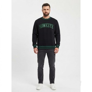 Sudadera Casual para Hombre HAWK EYE SPORTS, Nueva Moda, 350g, Forro Polar, Impermeable, Hombros Caídos, Corte Regular, Cuello Alto, Estampado - Product Image 4