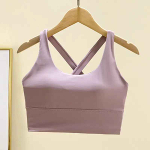 Sujetador Deportivo para Mujer, el Más Vendido y a la Moda, para Hacer Ejercicio / Sujetador Deportivo de Yoga sin Costuras con Logotipo Personalizado para Mujer - Product Image 2