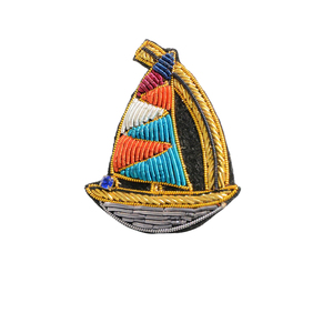 Broche crevette explosive en toile de haute qualité, broderie personnalisée, épingle de sûreté, épingle anti-lumière pour encolure, badge créatif décoratif - Product Image 6