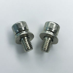 Tornillos de máquina de cabeza hexagonal redonda/pancha, métricos, de acero con acabado de zinc, estándar DIN M3-M10 para ensamblaje electrónico - Product Image 3