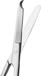 กรรไกรตัดไหมเย็บแผลคุณภาพสูงแบบสเปนเซอร์ สเตทช์  ทำจากเหล็กกล้าไร้สนิม  ได้รับการรับรองมาตรฐาน CE - Product Image 2