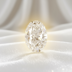 Diamant non monté certifié IGI 5.01 ovale VVS2, diamant cultivé neuf - Product Image 3