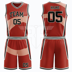 Nouveau short d'uniforme de basketball personnalisé avec logo du fabricant, anti-bactérien, respirant, 100 % polyester, haute qualité - Product Image 4