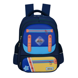 กระเป๋าเป้นักเรียนกันน้ำ โพลีเอสเตอร์ สำหรับนักเรียนประถม แบบ unisex ปิดซิป สีสันสดใส ช่องใส่ของหลายช่อง รับออกแบบโลโก้ ขนาด 20-36 ลิตร - Product Image 2