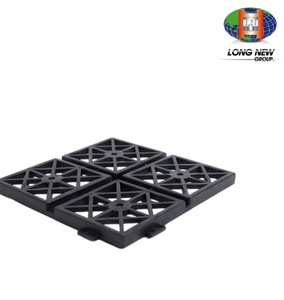 LONGNEW OEM Carreaux de sol emboîtables personnalisés en ABS/PP/PC |   Revêtement de sol en plastique antidérapant pour zones humides et mouillées - Product Image 1