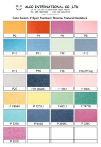 กระดาษการ์ดสต็อกเนื้อพิเศษมุกมันวาว ขนาด 305x305 มม. น้ำหนัก 216 กรัม ของ Molly สำหรับงาน DIY งานฝีมือ สไตล์อนิเมะ ดนตรี สัตว์ และคริสต์มาส - Product Image 2