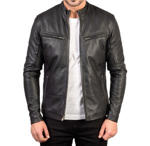 Veste de moto en cuir pour homme, poids lourd, design réversible, imperméable, respirant, manches longues, qualité supérieure, vente en gros - Product Image 4