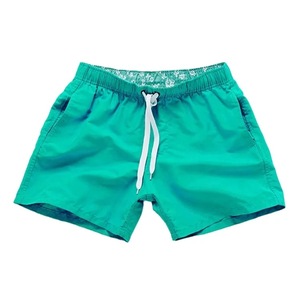Shorts de Playa para Hombre, 100% Poliéster, Multicolores, de Secado Rápido, Diseño Sólido, para Verano, Venta al Por Mayor - Product Image 4