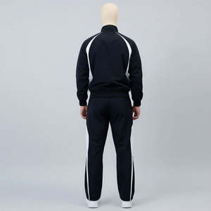 Ensemble de survêtement à capuche pour homme grande taille, 100% coton, léger, veste et pantalon à cordon de serrage, streetwear décontracté - Product Image 4