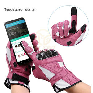 Gants de moto durables avec protection contre les chocs et design flexible, gants de moto à adhérence avancée - Product Image 4