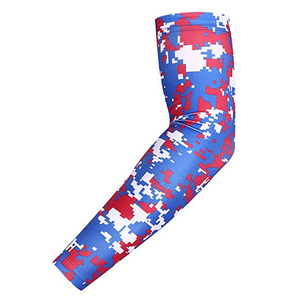 Manchons de bras de baseball personnalisés avec logo, protection UV de haute qualité, pour hommes et femmes, en Spandex et Nylon, manchons de bras professionnels - Product Image 4